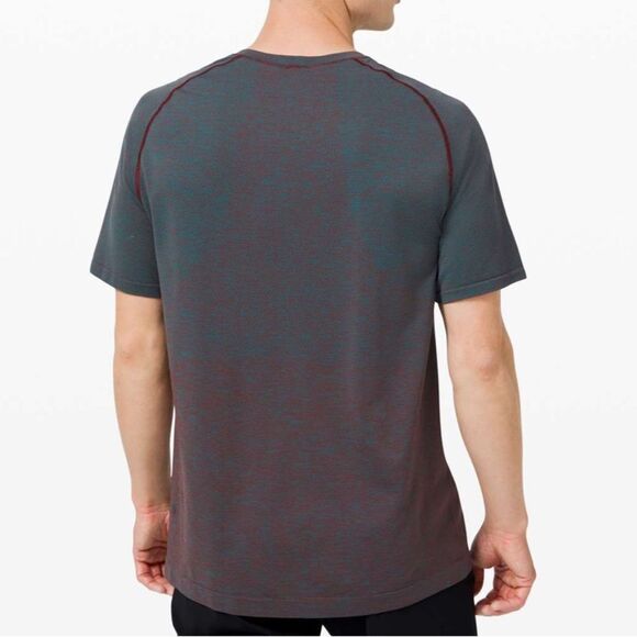 LULULEMON Metal Tech Vent Gray T-Shirt Size XXL - Picture 3 of 11